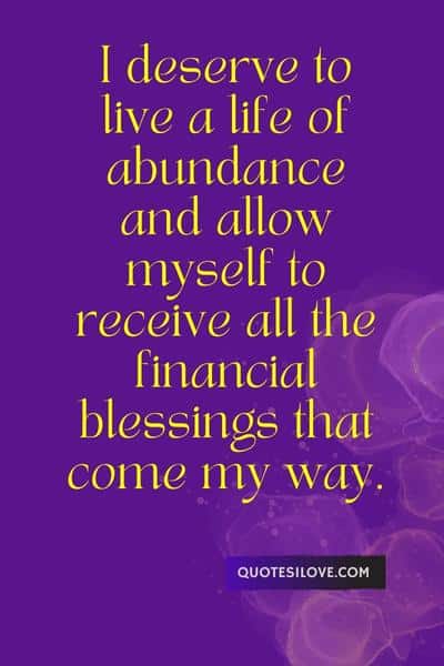 Money Affirmations Quotes ()