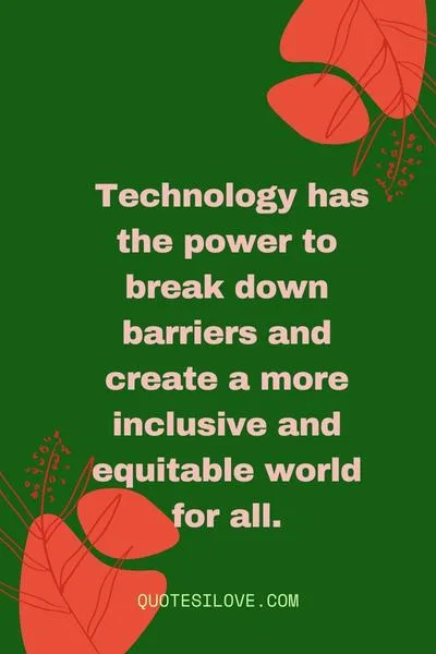Quotes About Technological Advancement