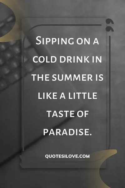 Summer Drinking Quotes Summer Drinking Quotes