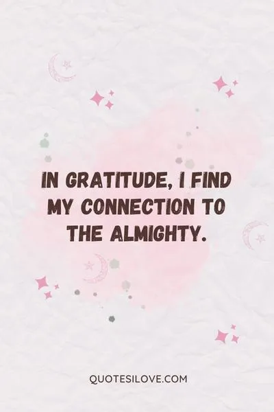 Thank You Almighty God Quotes ()