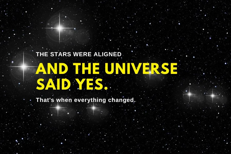 The Stars Were Aligned Quotes