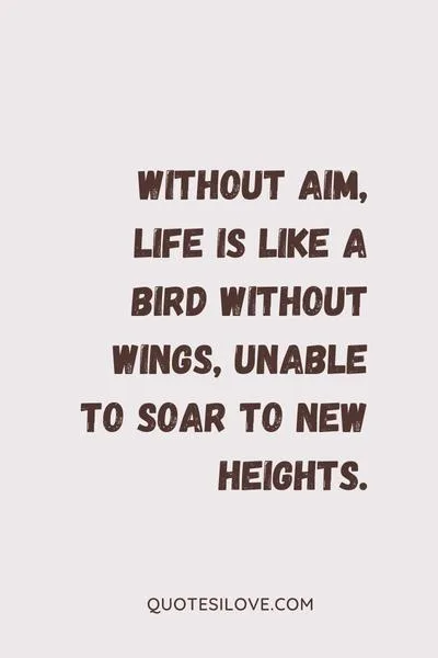 Without Aim Quotes Without Aim Quotes