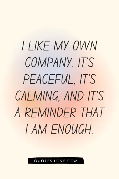 Alone Single Quotes