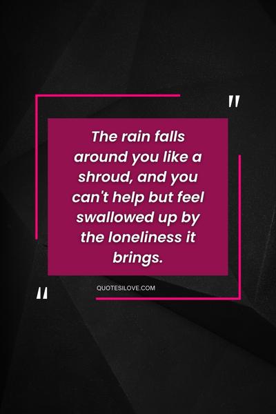 Alone in the Rain Quotes