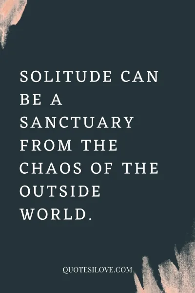 Being Alone Is Peaceful Quotes () Being Alone Is Peaceful Quotes ()