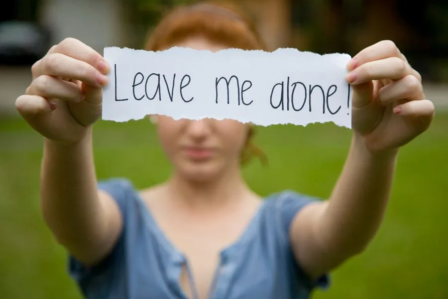 Leave Me Alone Quotes