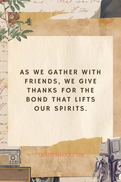 Thanksgiving Prayer Quotes to Friends ()