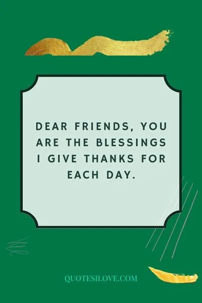 Thanksgiving Prayer Quotes to Friends ()