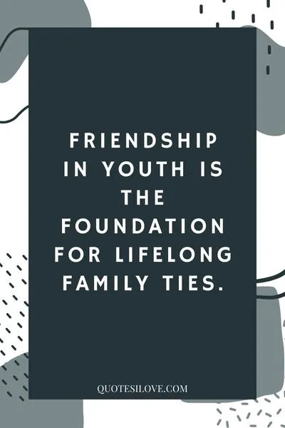 When Your Teenagers Friends Become Family Quotes ()